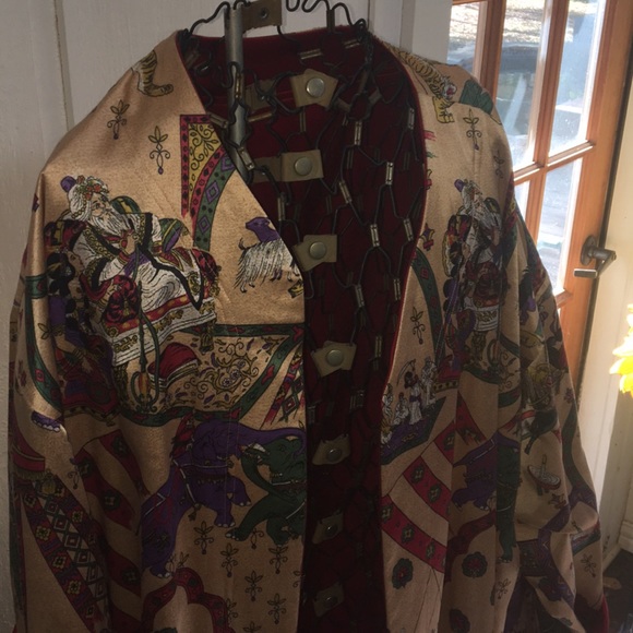 Designer, Oriental Style Coat And Pants! - Picture 2 of 8